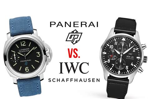 panerai or iwc|Panerai vs IWC Watch Brand Overview and Comparison.